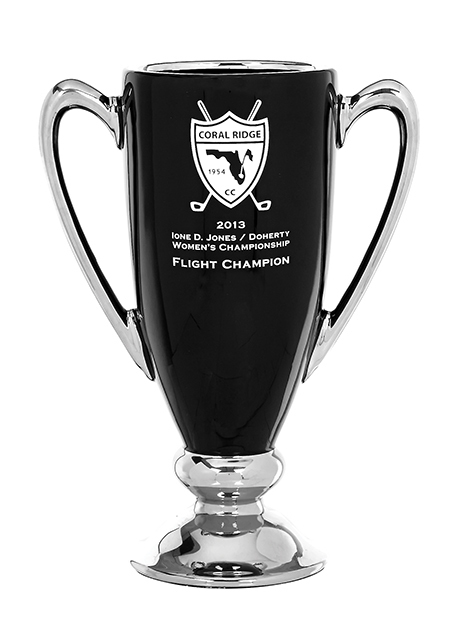 Conductor's Cup, Black & Silver - 3 Sizes