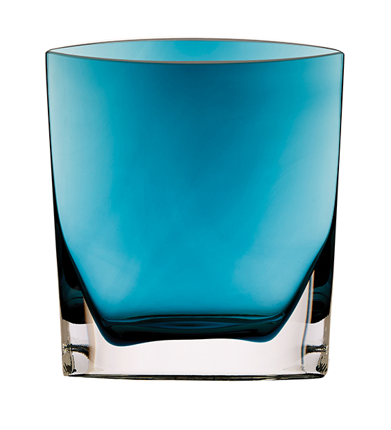 Samantha Peacock Vase - 8"h