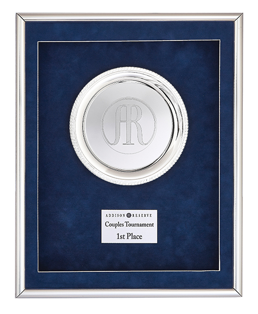 Framed Silver Plate - 2 Sizes