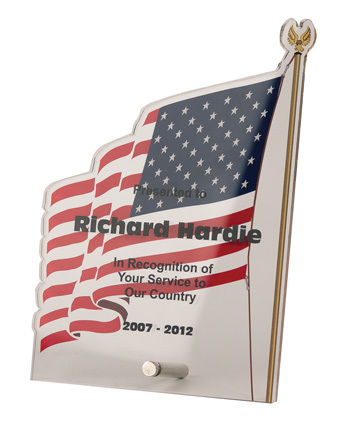 Acrylic Pin-Stand - Flag