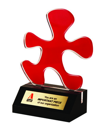 Puzzle Plaque Individual Winner Trophy
