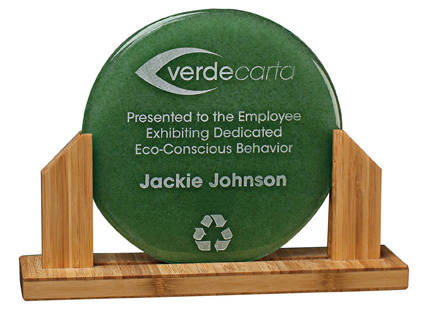 Bamboo Recycled Glass Award