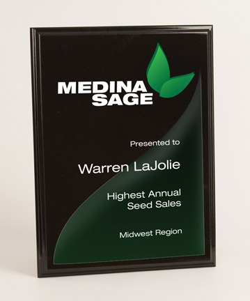 Lasered Modern Plaque - 5 sizes