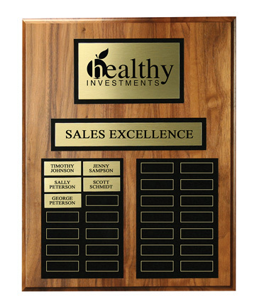 Wood Panel Perpetual Award