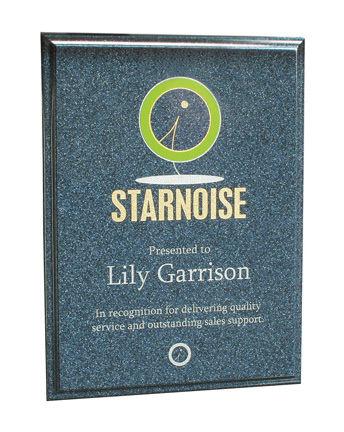 Simstone Sapphire Panel Plaque - 3 Sizes