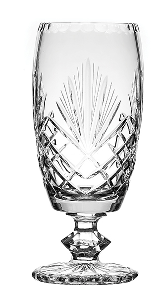Footed Crystal Vase- 3 Sizes