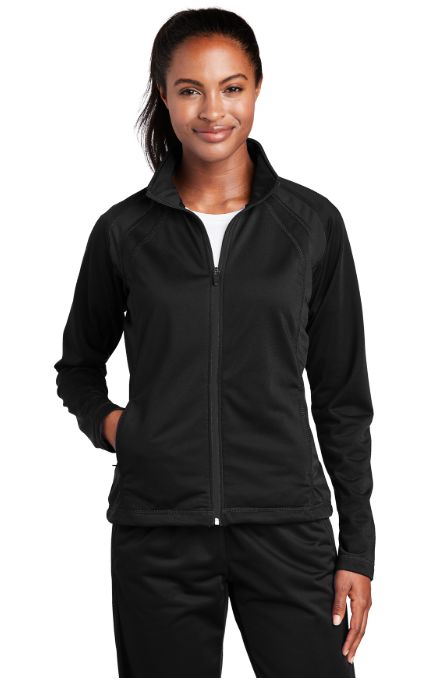Sport-Tek® Ladies Tricot Track Jacket