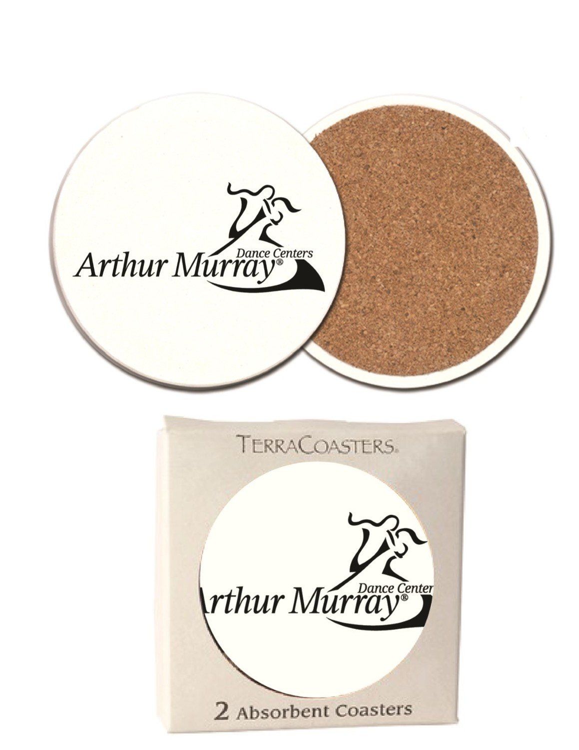 Set of 2 Boxed Coasters - SALE-SALE Set of 2 Boxed Coasters - SALE-SALE