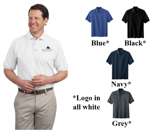 Port Authority Mens Silk Touch Polo