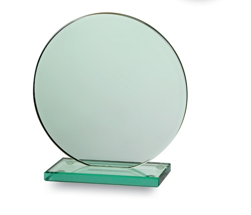 Jade Glass Round Award - 3 Sizes