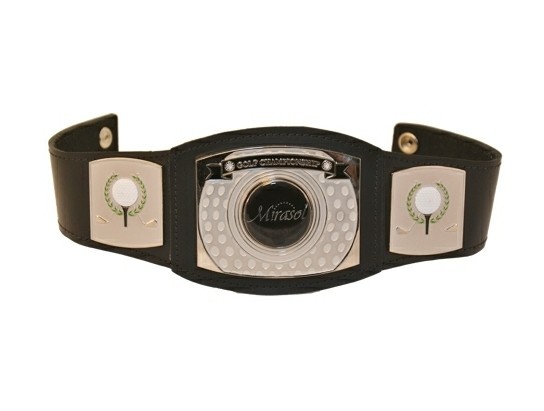 Mini Championship Belt for Golf