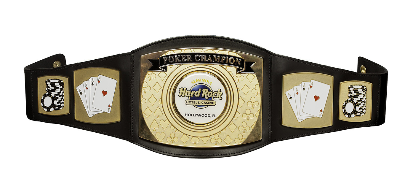 Poker Championship Belt