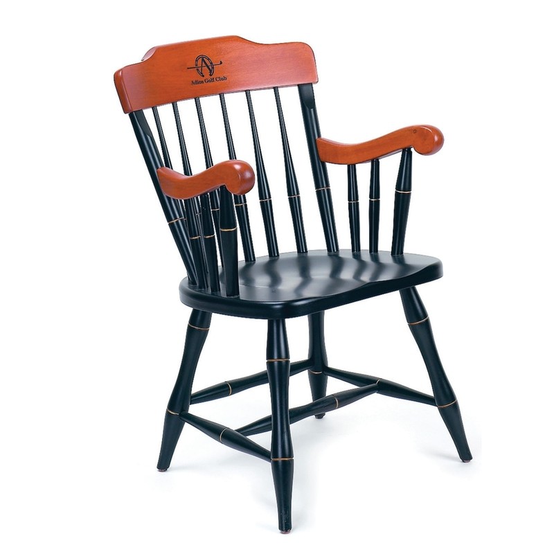 Solid Maple Hardwood Captain's Chair