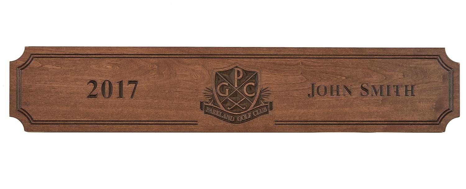 Half Wood Board Plaque