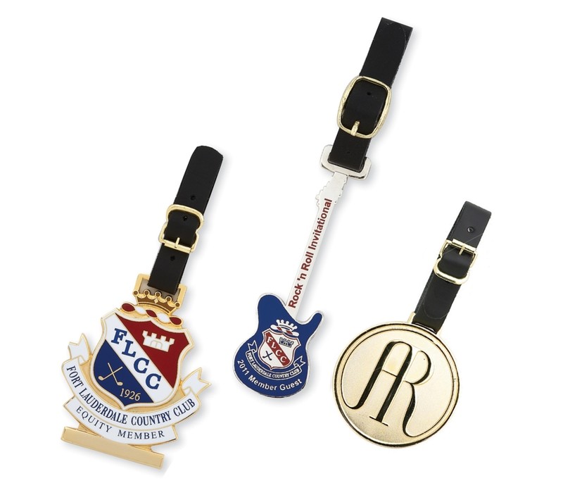 Gold Plated Bag Tag - Call for Quote