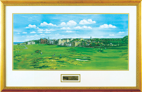 Bill Waugh Golf Prints Framed and Matted