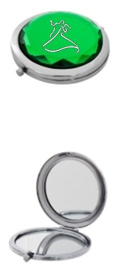 Jeweled Compact Mirror