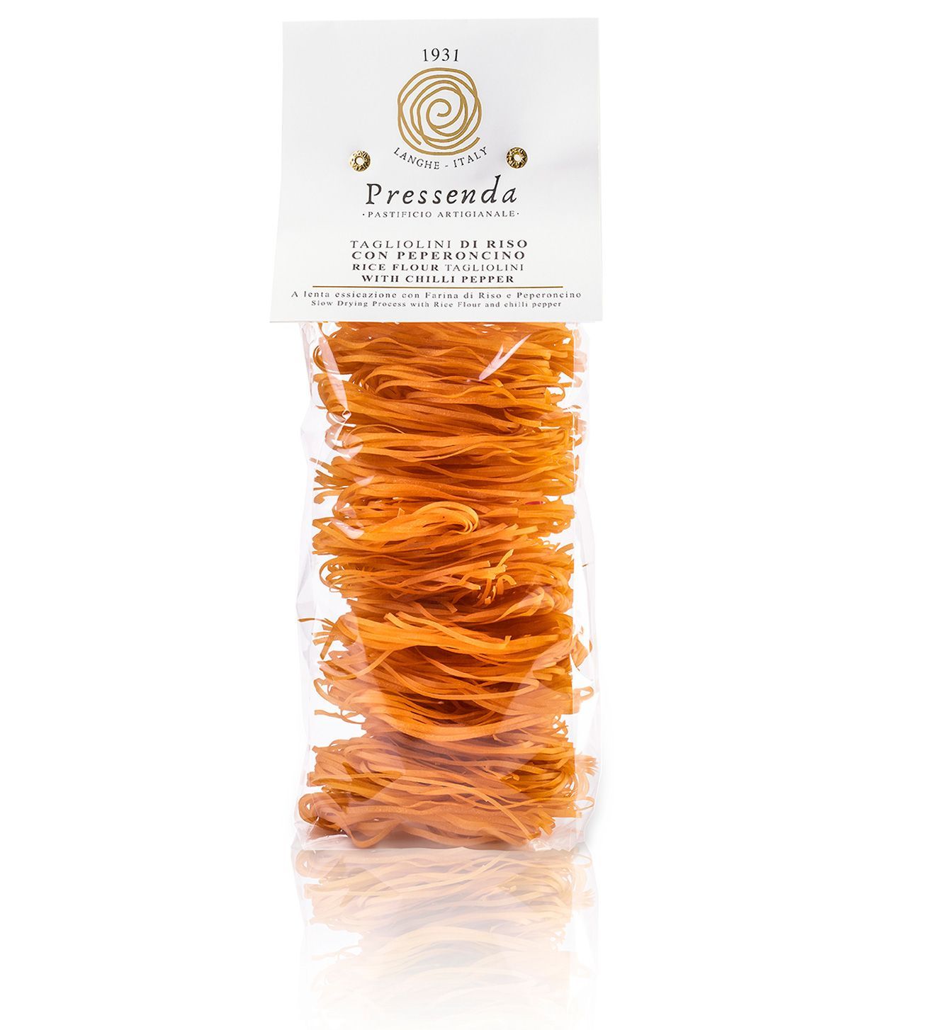 TAGLIOLINI DI RISO E PEPERONCINO TAGLIOLINI DI RISO E PEPERONCINO