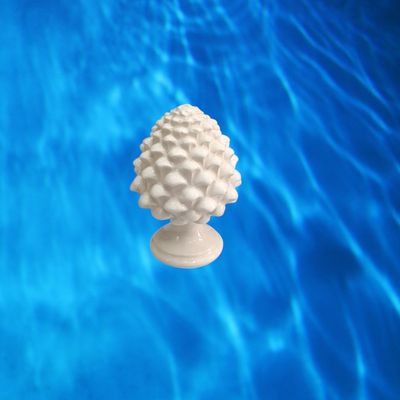 Pigna in ceramica piccola A. cm 10xL.cm7xB.cm5