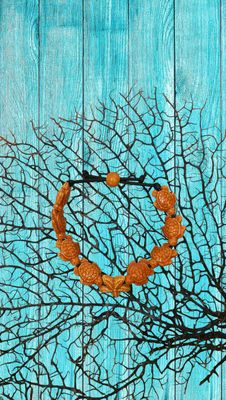 Bracciale tartarughe in ceramica colore miele.