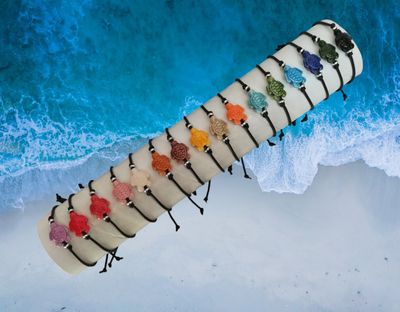 Bracciale tartaruga in ceramica modello singolo colori disponibili.