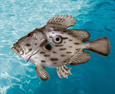 Pesce San Pietro L. cm 32 x A. cm 21