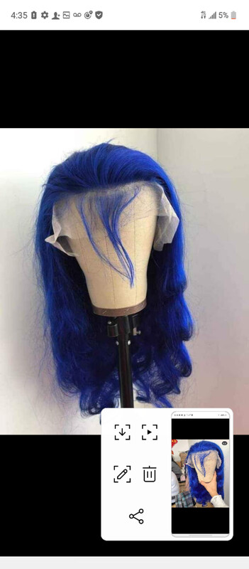 Custom color wigs