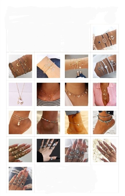 Zinc &amp; gold Jewelry