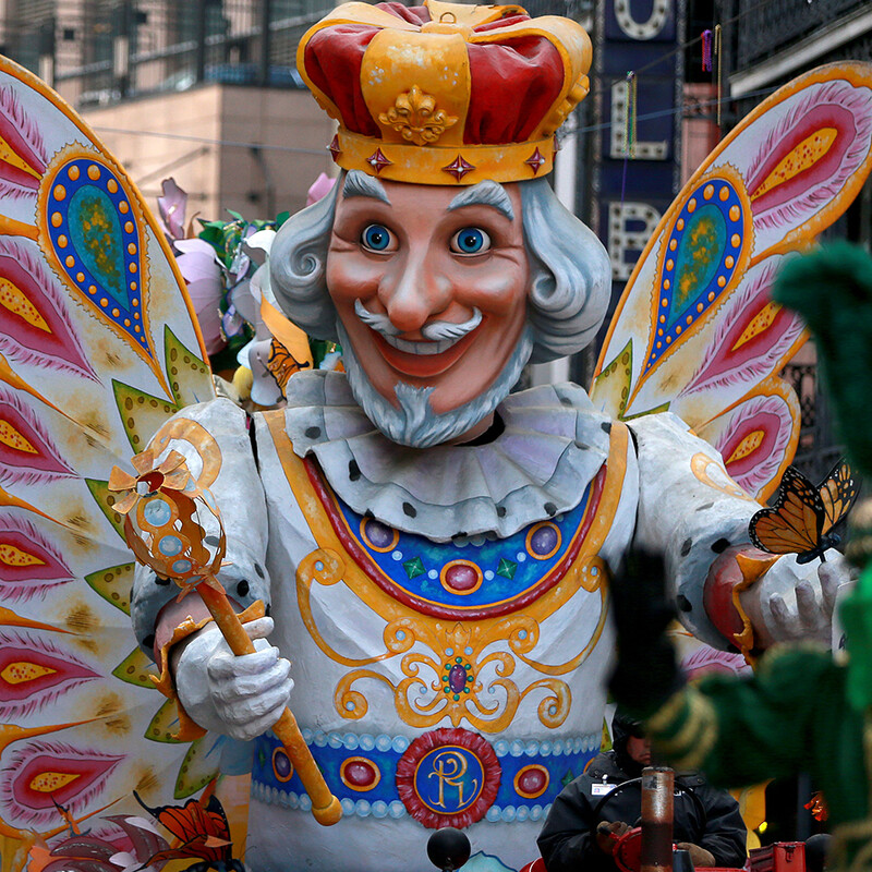 Tuesday, Feb 17 - Zulu, Rex and Truck Parades, Pan American Life Insurance Group Stand