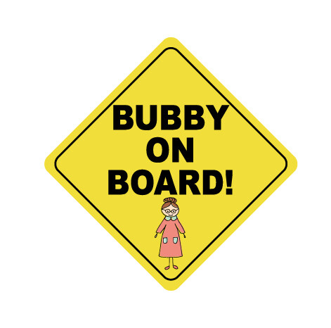 Bubby on Board Magnet