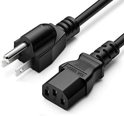 CABLE DE CORRIENTE PARA CPU/MONITOR/CARGADOR CABLE DE CORRIENTE PARA CPU/MONITOR/CARGADOR