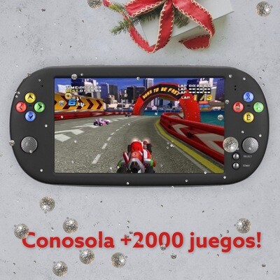 X16 Consola De Videojuegos Para Juegos De Mano Con Doble X16 Consola De Videojuegos Para Juegos De Mano Con Doble