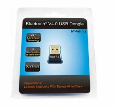 Adaptador X-media Xm-bt400 Bluetooth Usb 2.0 Negro Adaptador X-media Xm-bt400 Bluetooth Usb 2.0 Negro