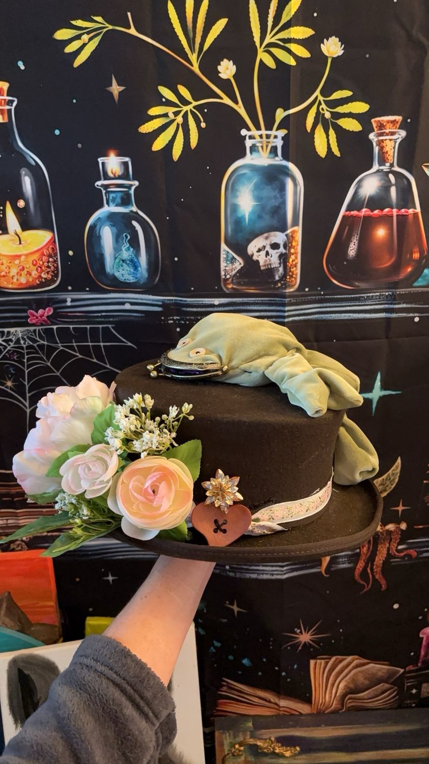 Frog Purse Top Hat