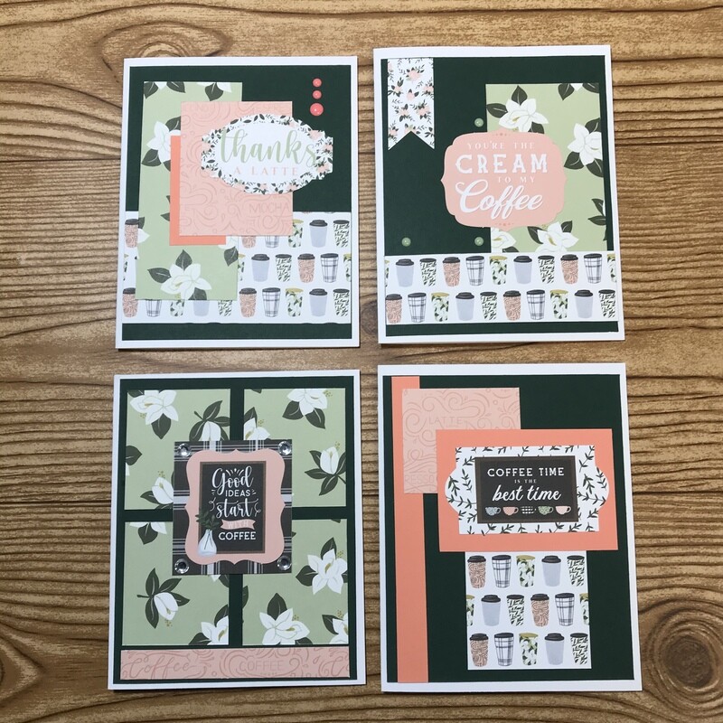 Coffee Card set
