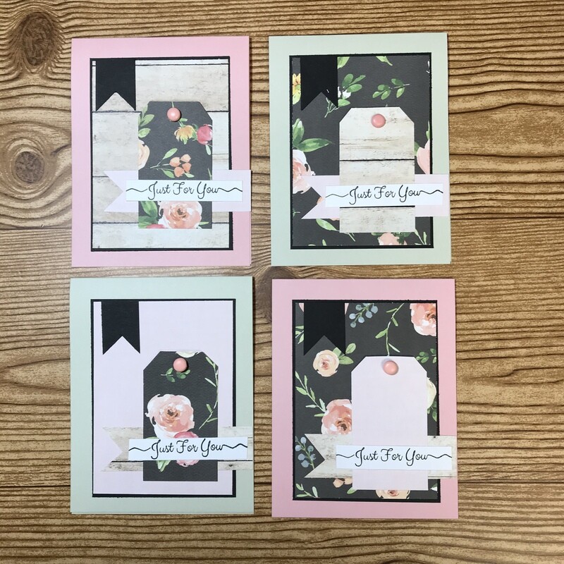 Friendship Floral cards set 3