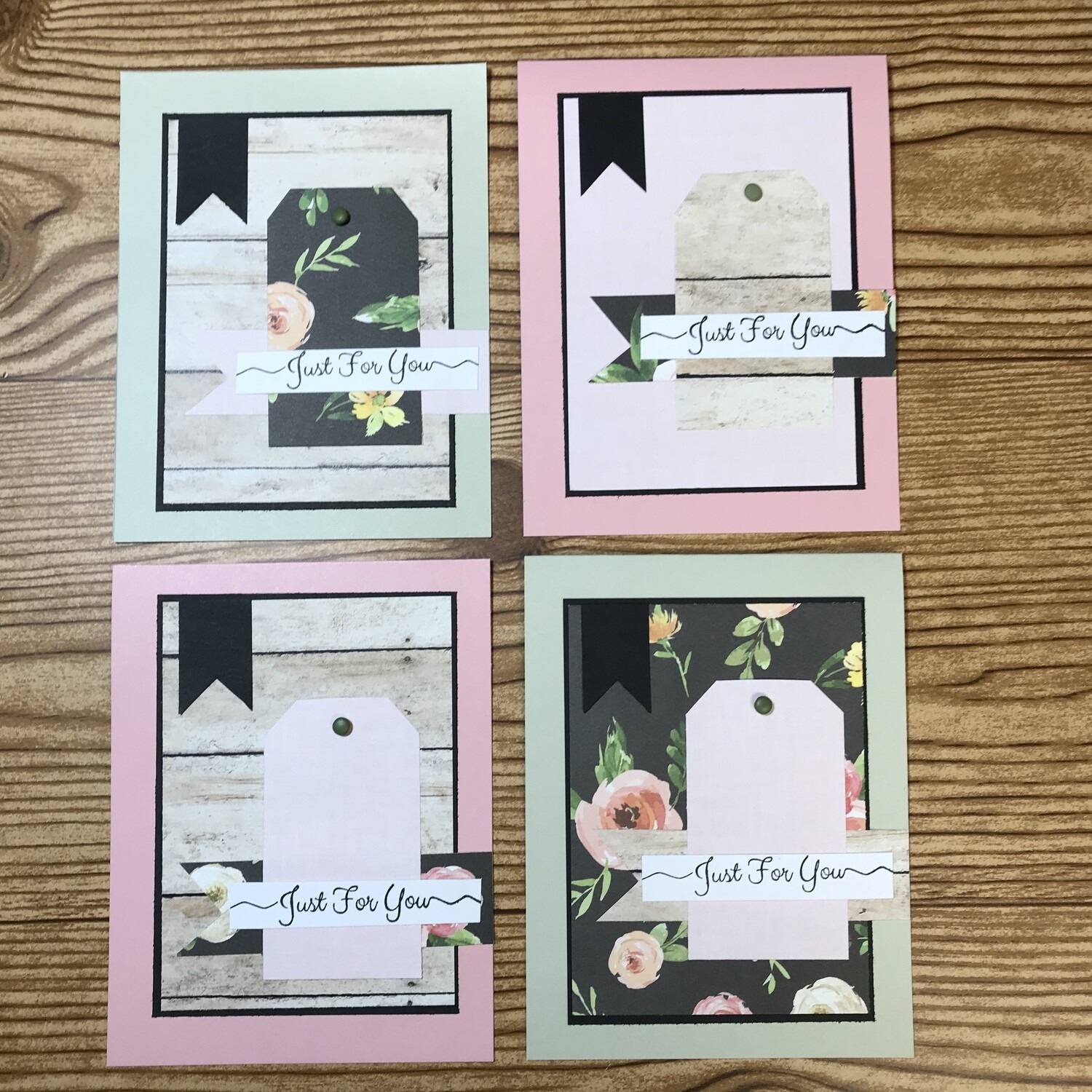 Friendship Floral cards set 2