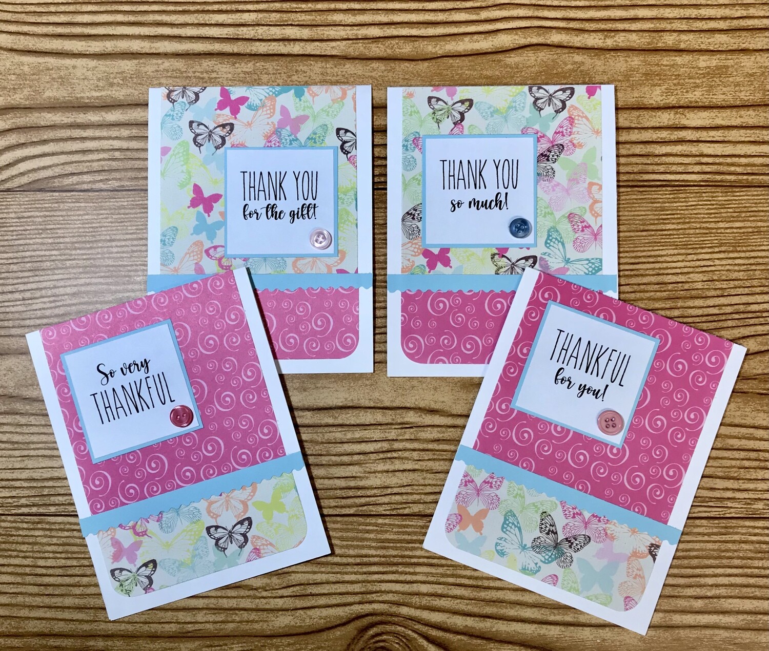 Butterfly Thank You Cards