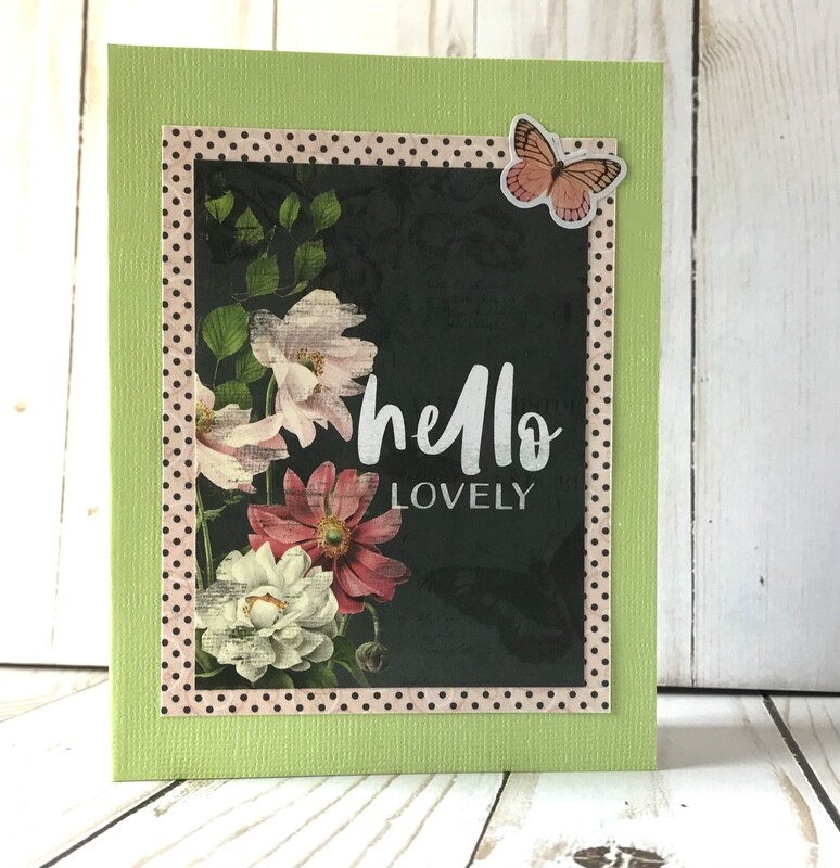 Hello Lovely Card