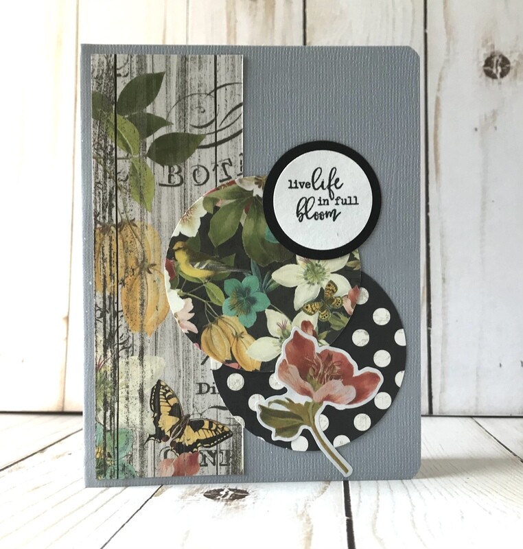 Live Life in Full Bloom Card