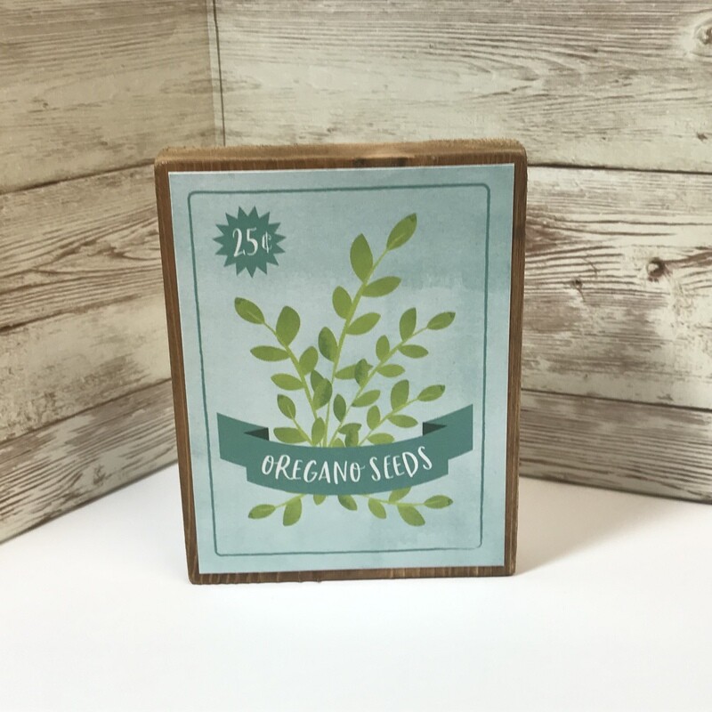 Oregano Seeds Block