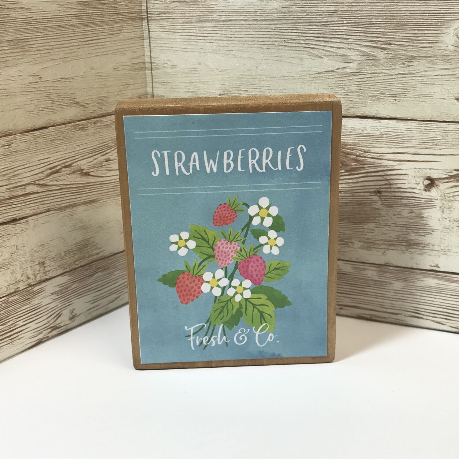 Strawberries Block