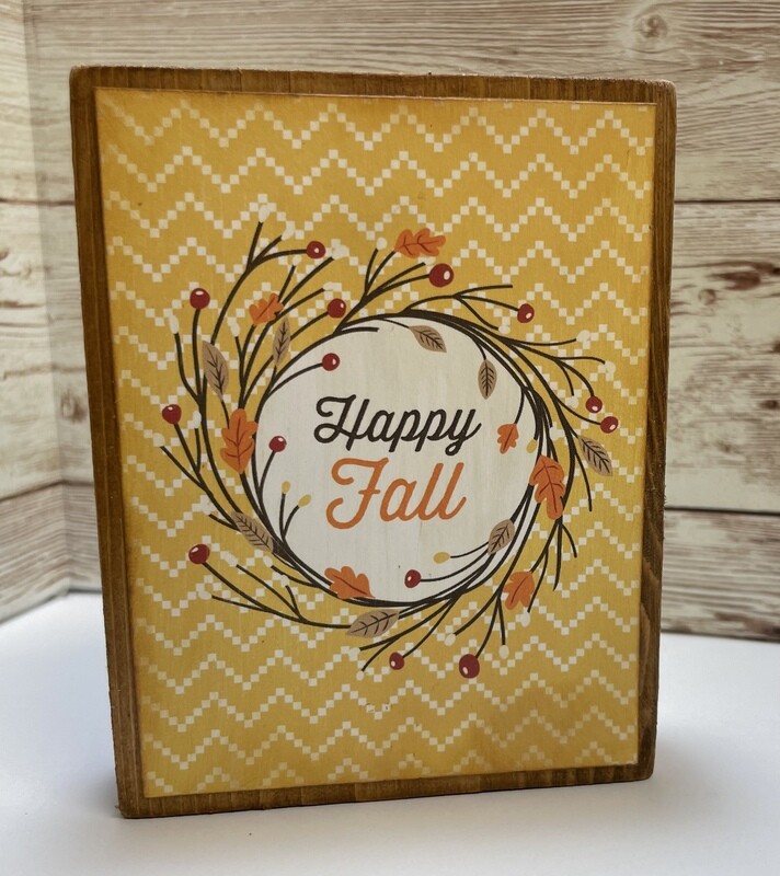 2 Sided Shelf Decor