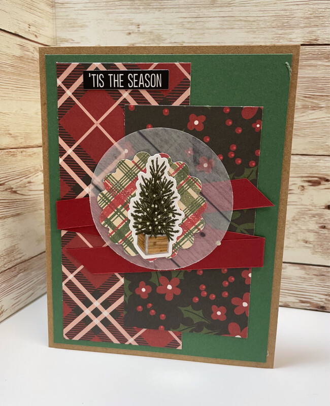 Tis The Season Tree Card