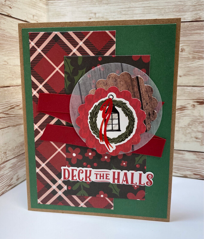 Deck The Halls Card