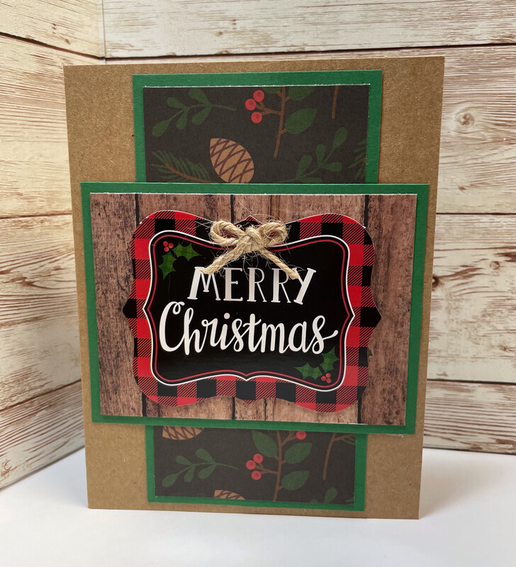 Merry Christmas Buffalo Plaid