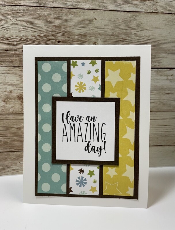 Amazing Day Aqua Yellow Brown