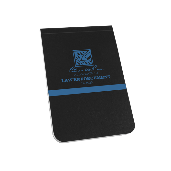 Thin Blue Line All-Weather Notebook
