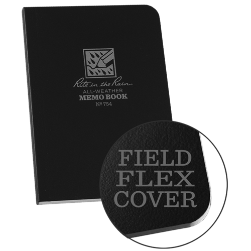 RiteRain 3.5x5 BK FlexBook