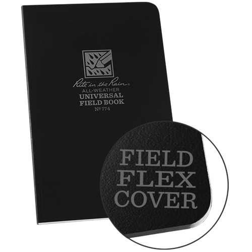 RiteRain 4.63x7.25 BK FlexBook